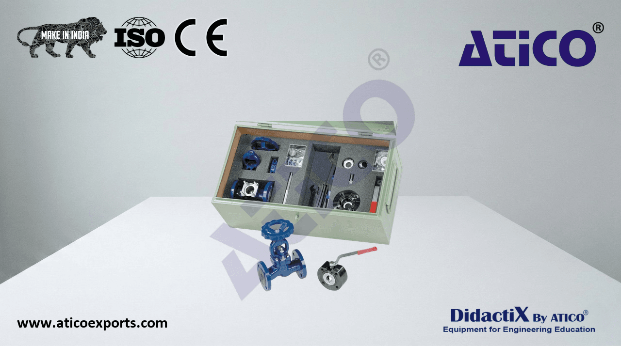 Assembly exercise: ball valve and shut-off valve
