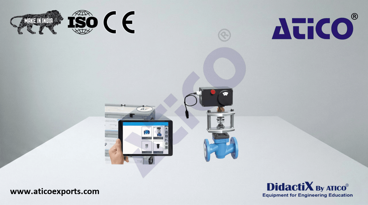 Assembly exercise: electrically driven control valve