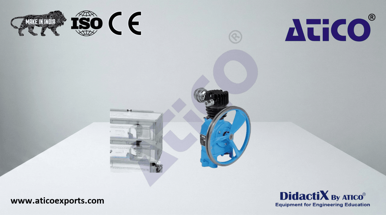 Assembly exercise: piston compressor