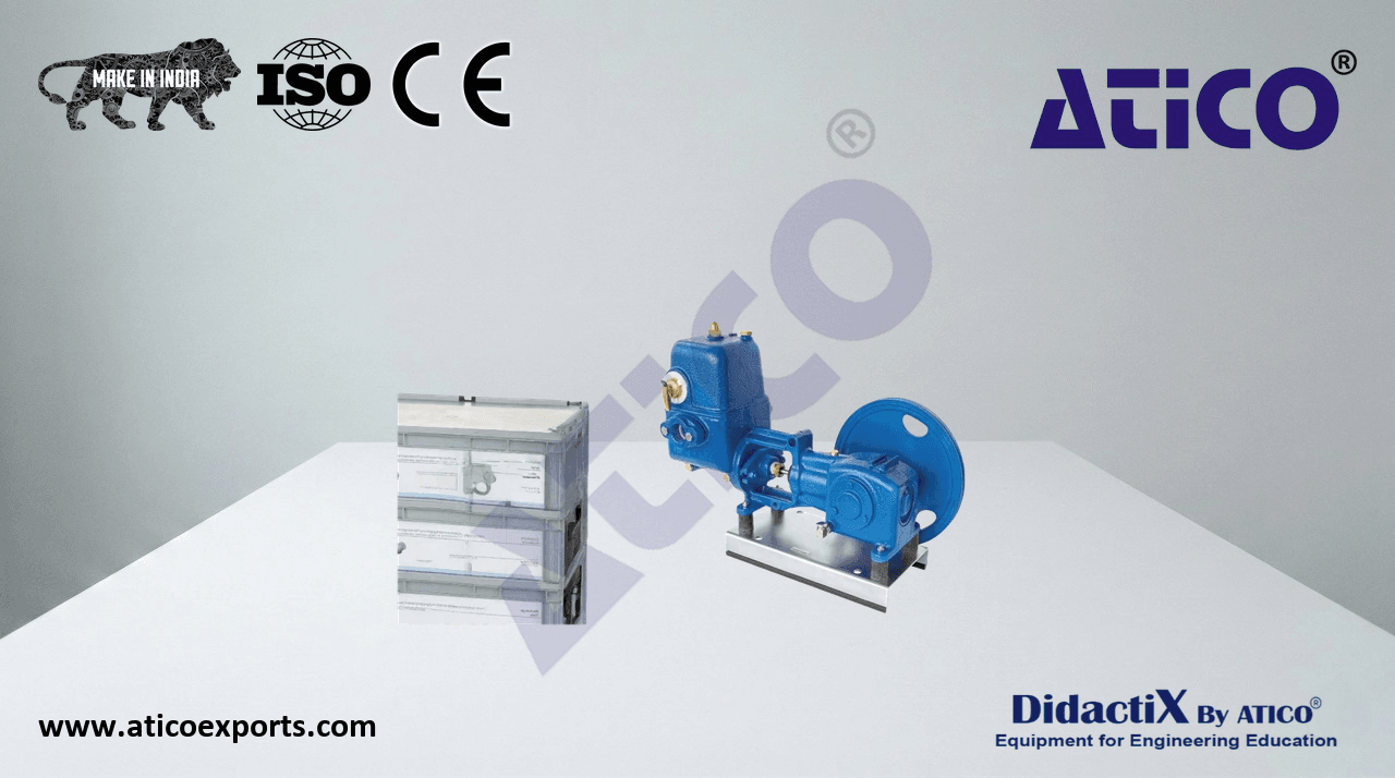 Assembly exercise: piston pump