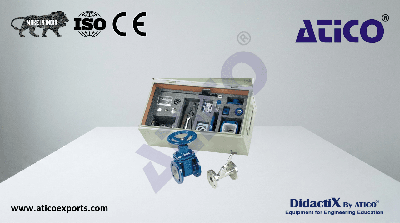 Assembly exercise: wedge gate valve and angle seat valve Deluxe