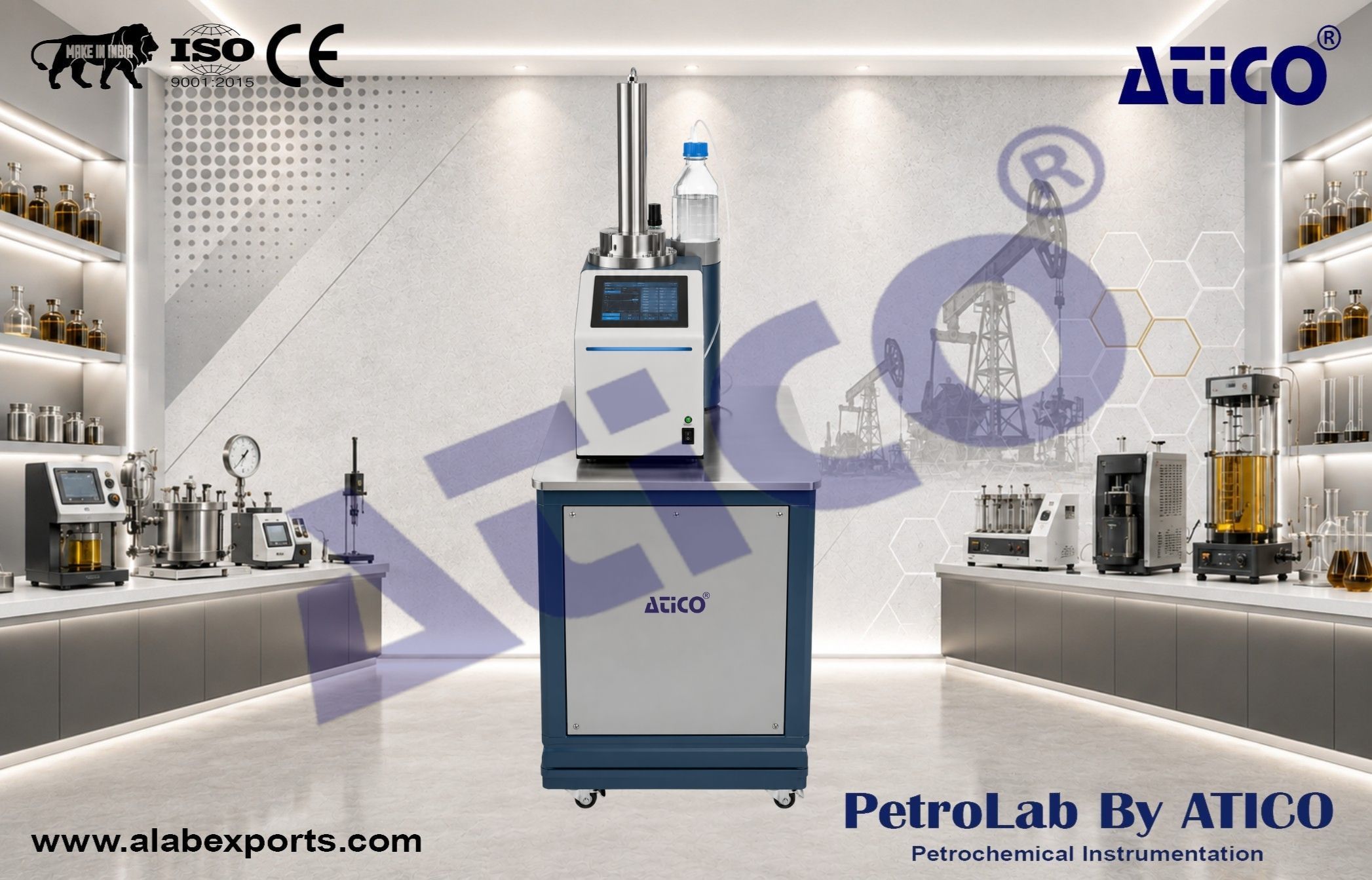 Automated confining pressure and temperature controller Instruments