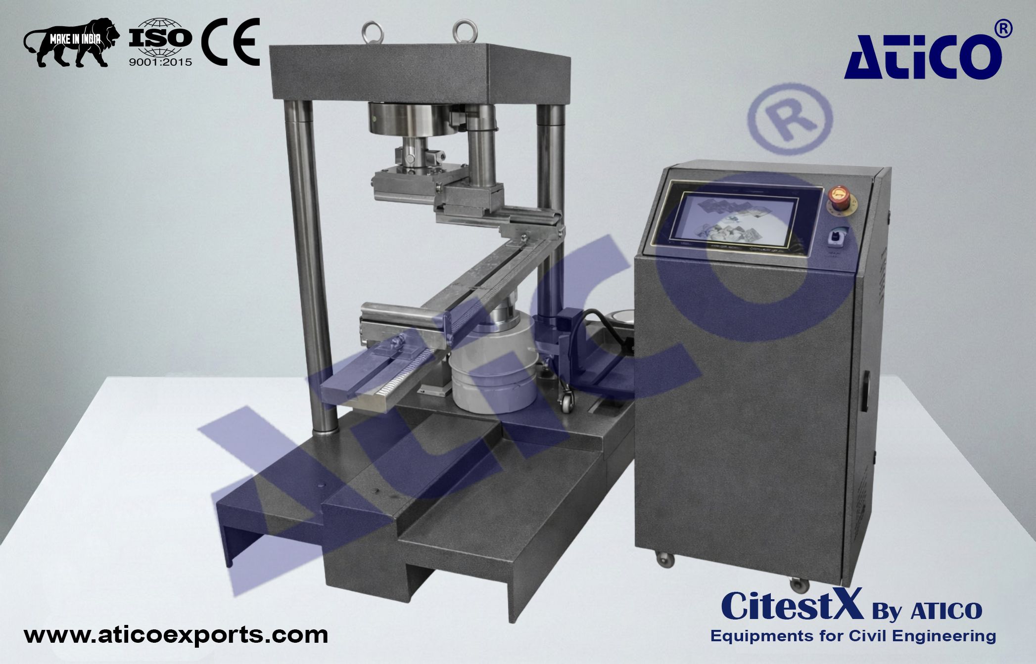 Automatic Flexural Testing Machine Touch Screen U Type