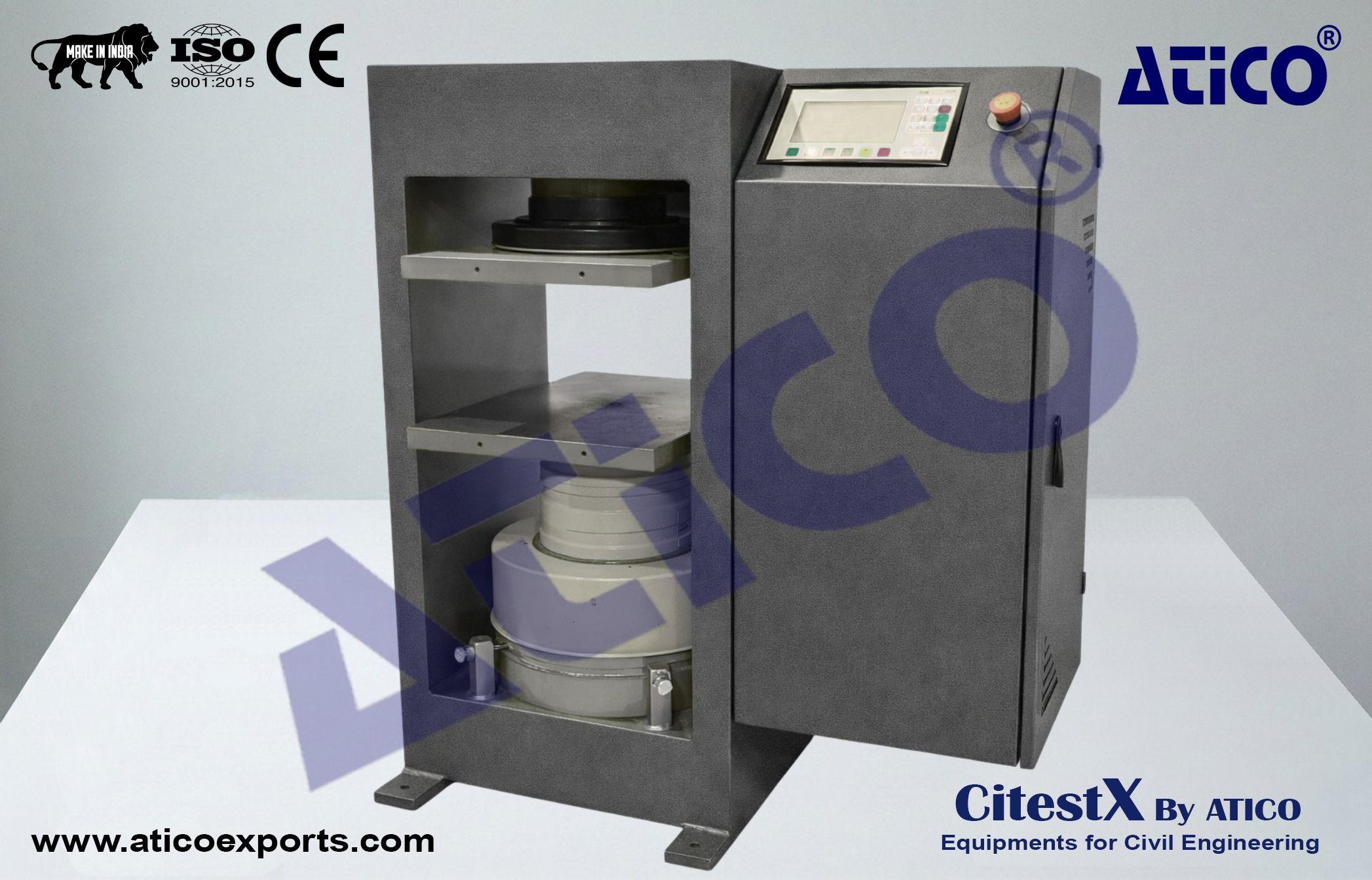 Automatic Pumice Concrete Brick Concrete Block Compression Testing Machine