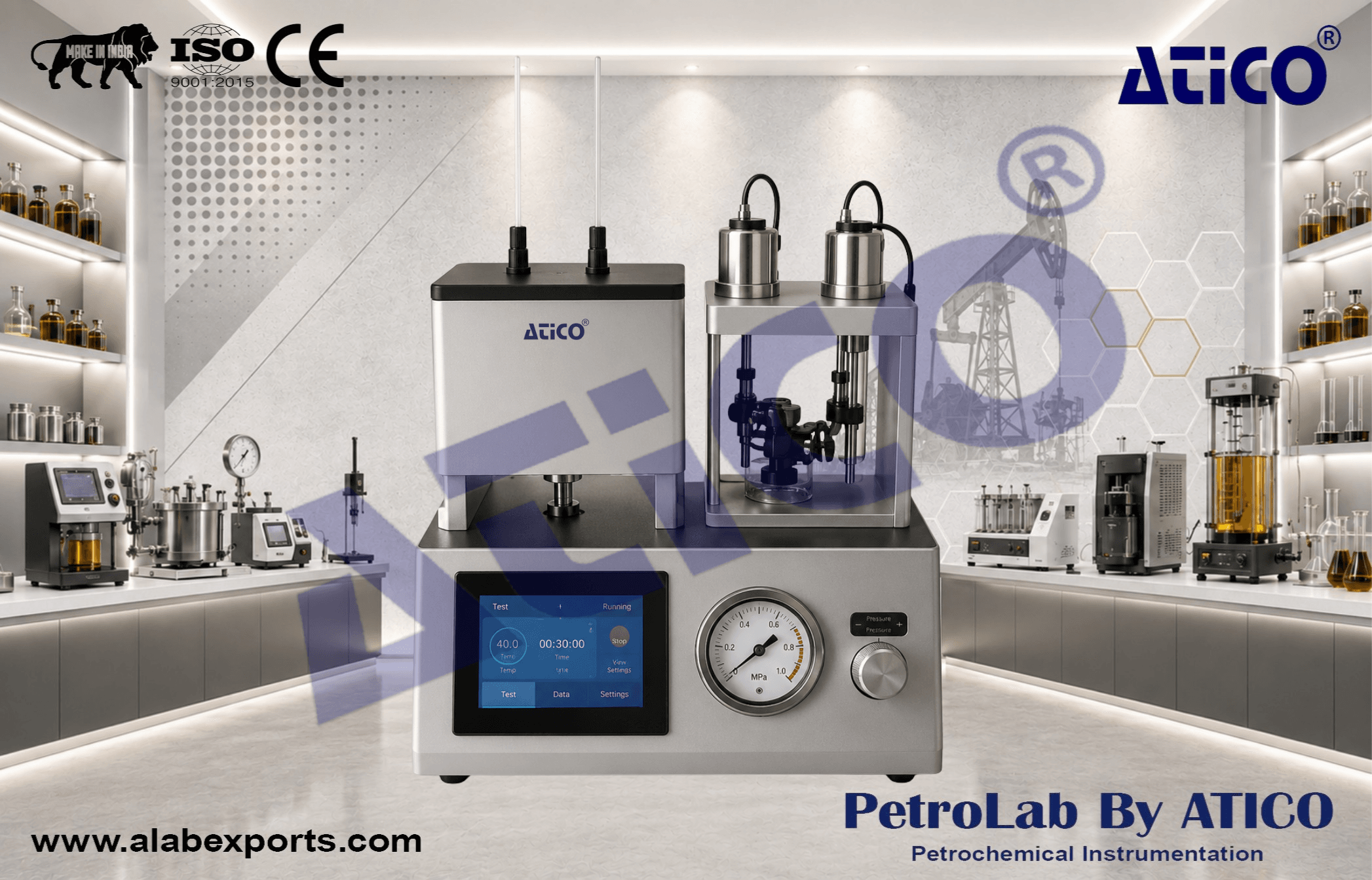 Automatic Residual Fuel Oil Total Sediment Testing Instrument