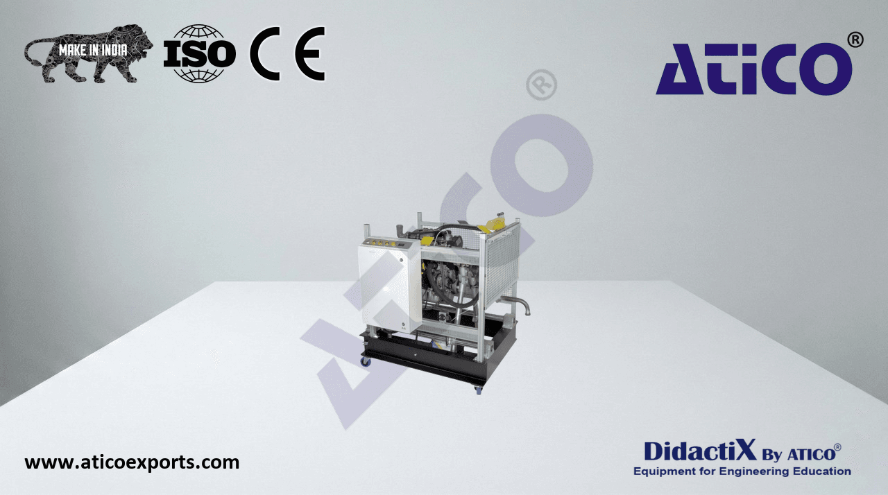 Automotive Four-Cylinder Diesel Engine