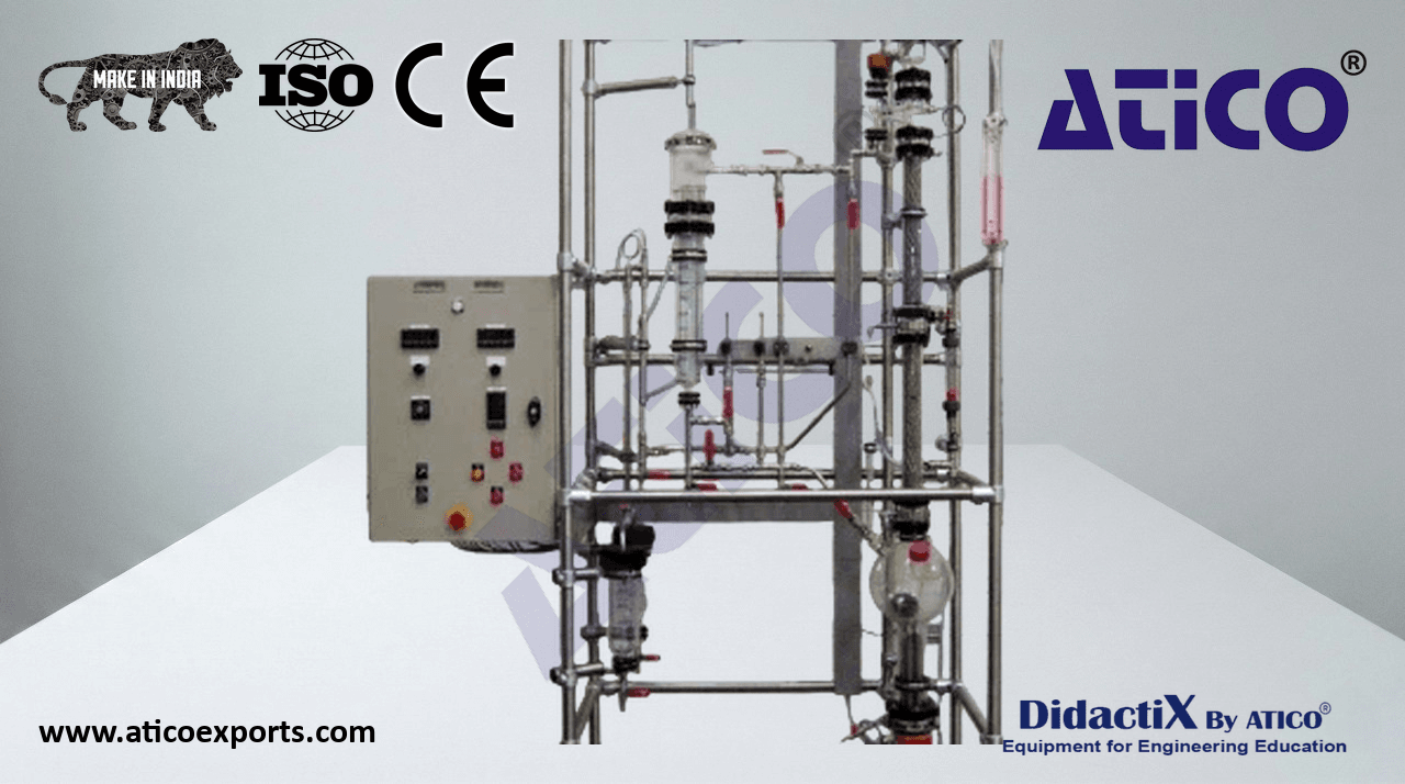 Batch Solid–Liquid Extraction (Soxhlet) and Batch Distillation Unit