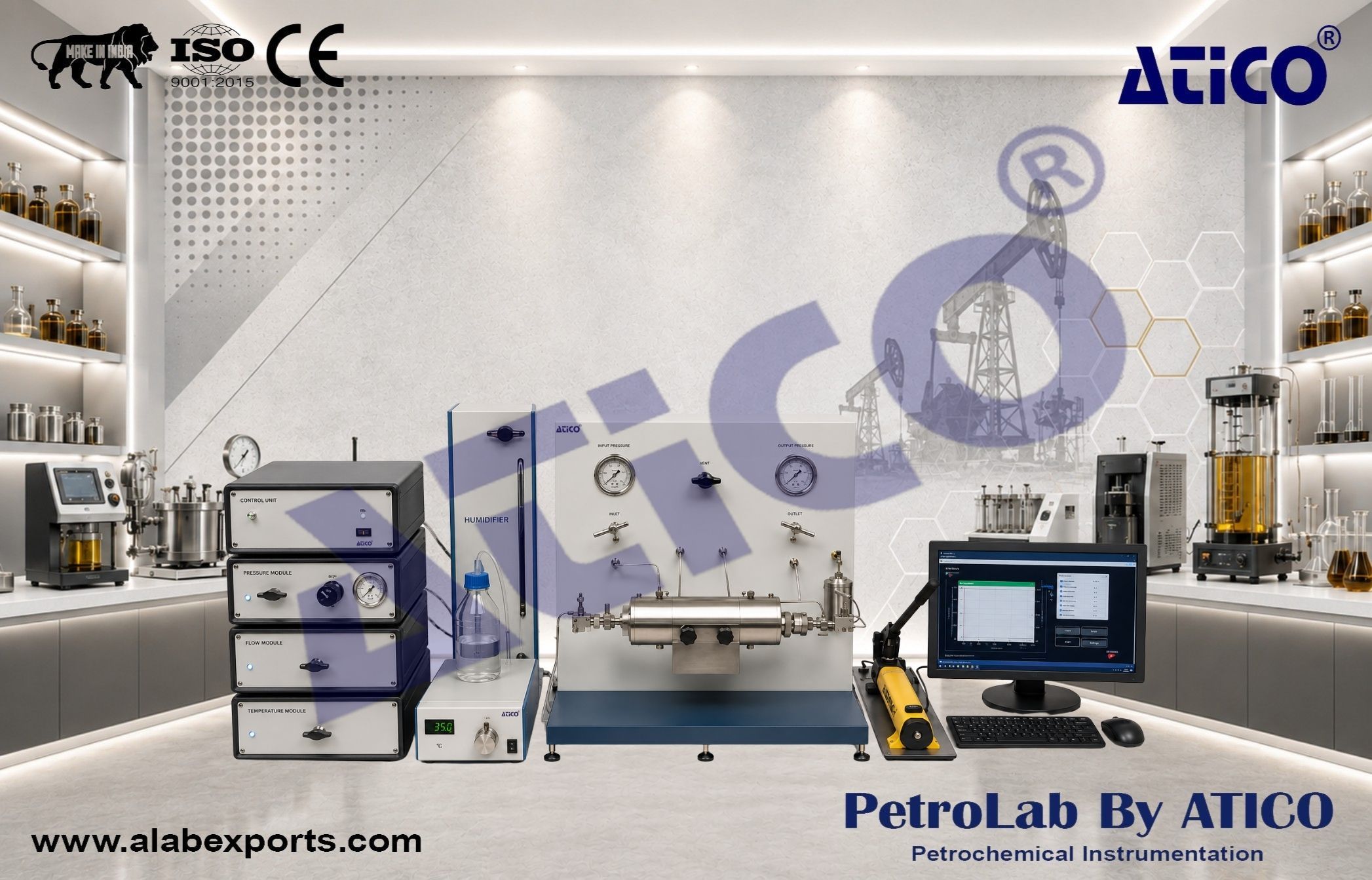 Bench top permeameter Routine core analysis Instruments