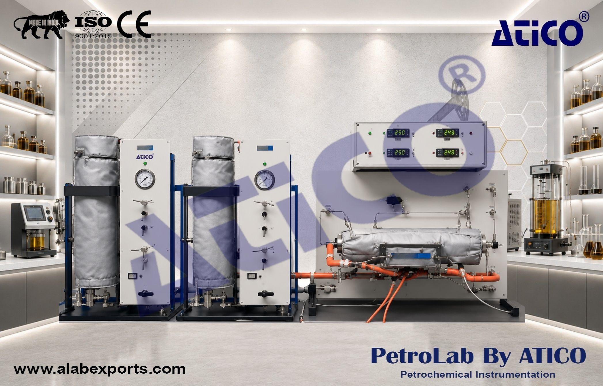 Benchtop core flood system and Trainers