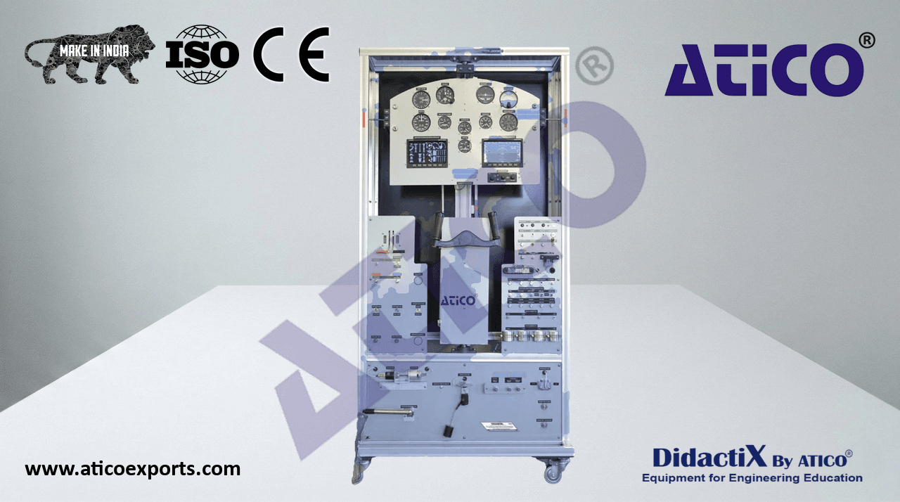Cockpit Instrumentation Trainer with Electronic Displays