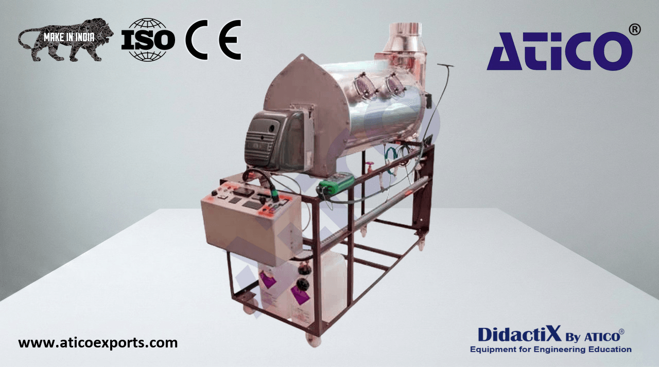 COMBUSTION LABORATORY UNIT - OIL BURNER FITTED Deluxe