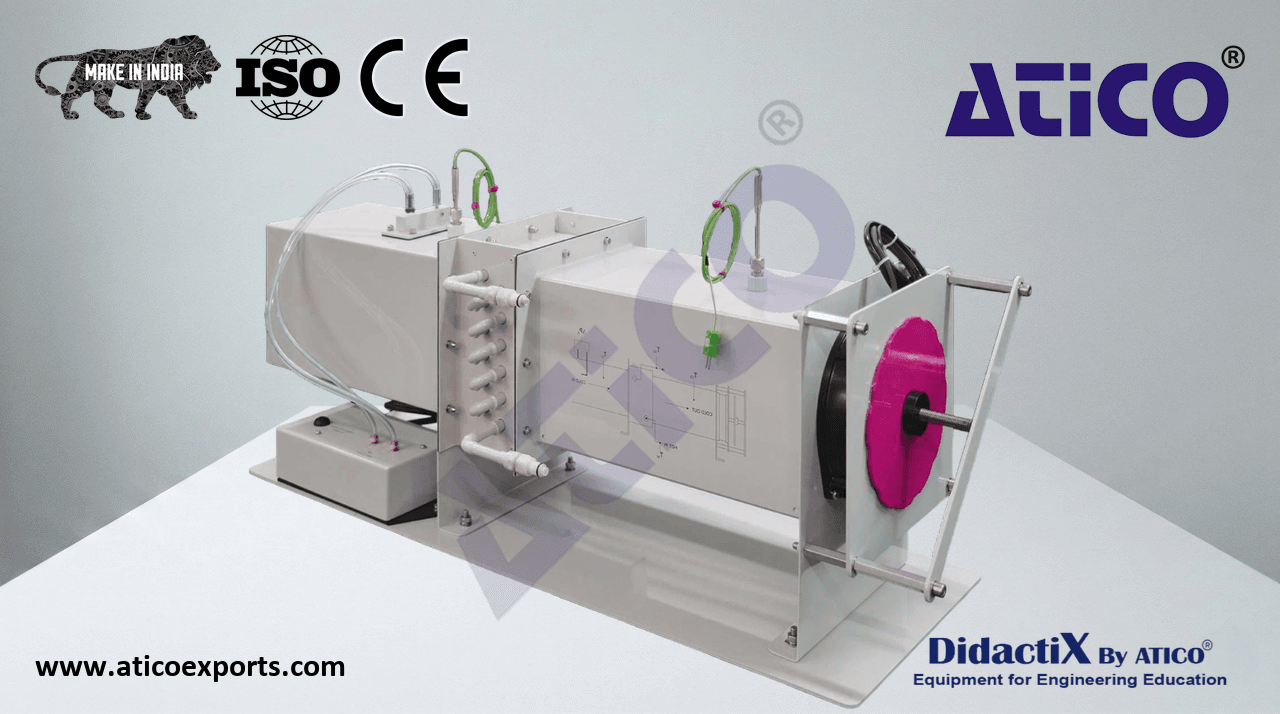 CROSS-FLOW WATER-TO-AIR HEAT EXCHANGER