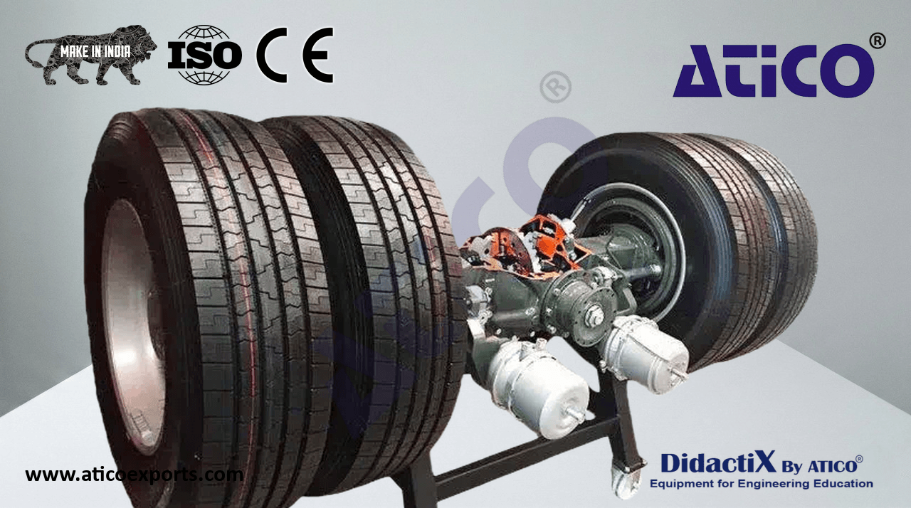 Customized Heavy-Duty Truck Rear Axle with Locking Differential