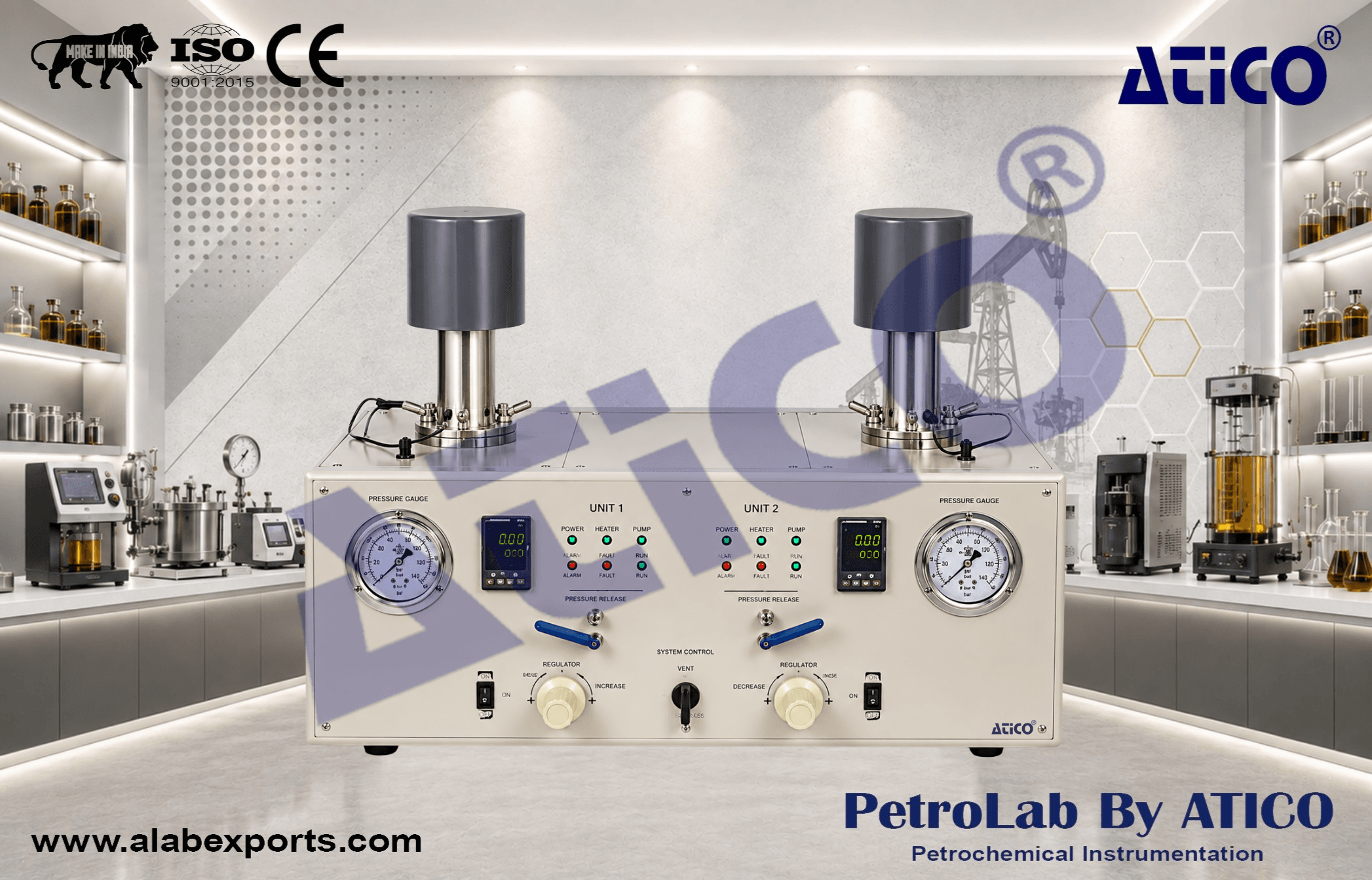 Cement Static Gel Strength Measurement Device petroleum testing instruments by ATICO EXPORT