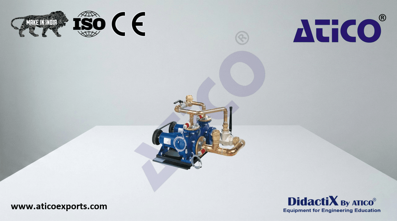 Centrifugal pumps, series and parallel connected