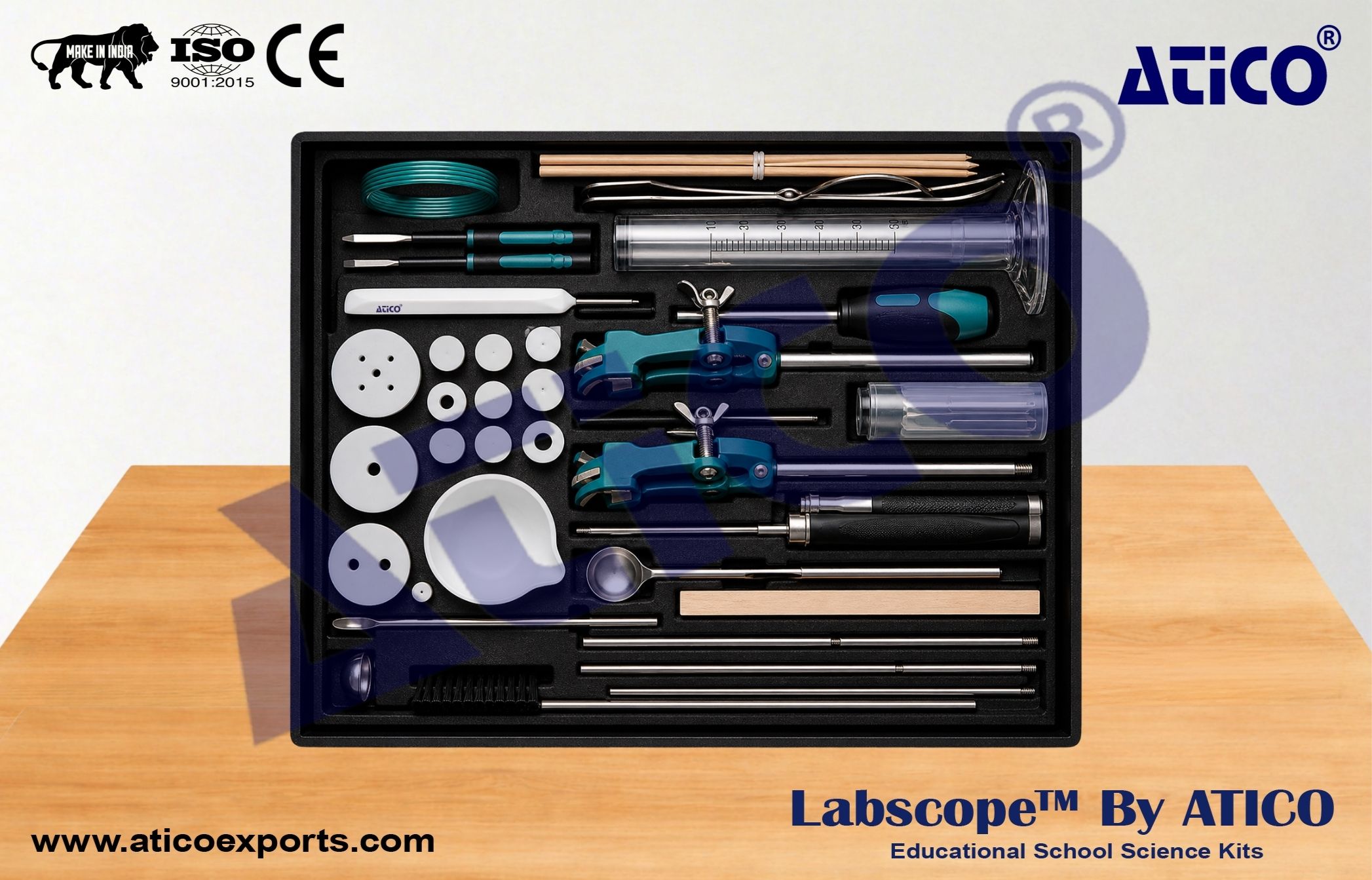 Chemistry Set Science Kits for Lab Use in Schools & Colleges ATICO Export