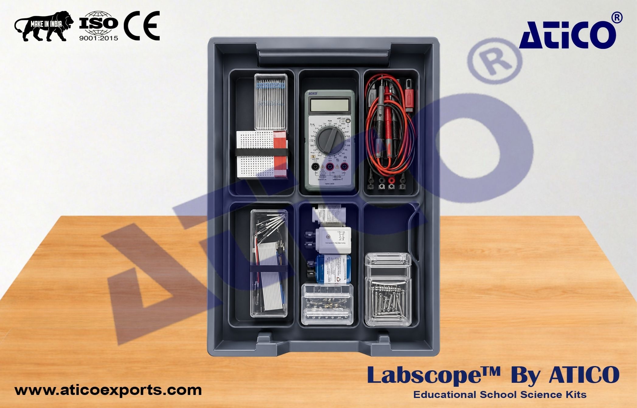 Chemistry Students kit Electrochemistry for Lab Use in Schools & Colleges ATICO Export