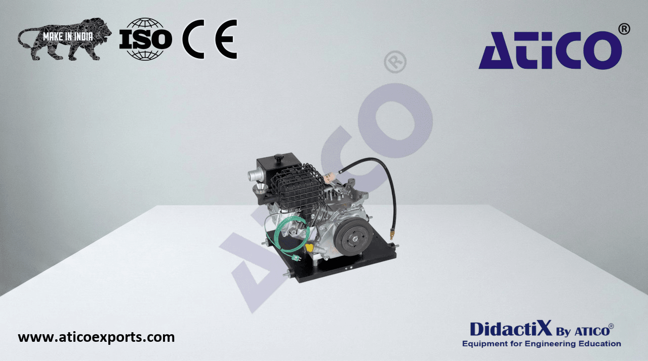 Compact Gasoline Engine for Small Test Stands