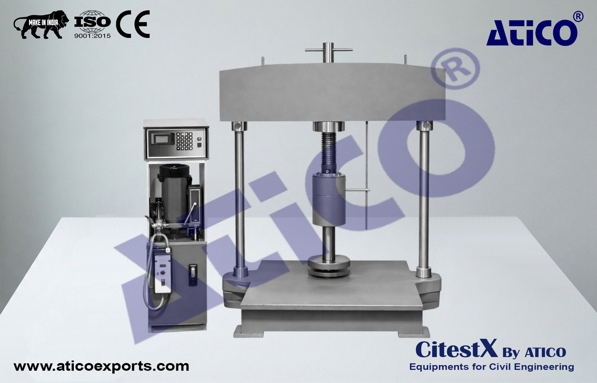 Manhole Cover Testing Machine (Capacity : 100 Ton)