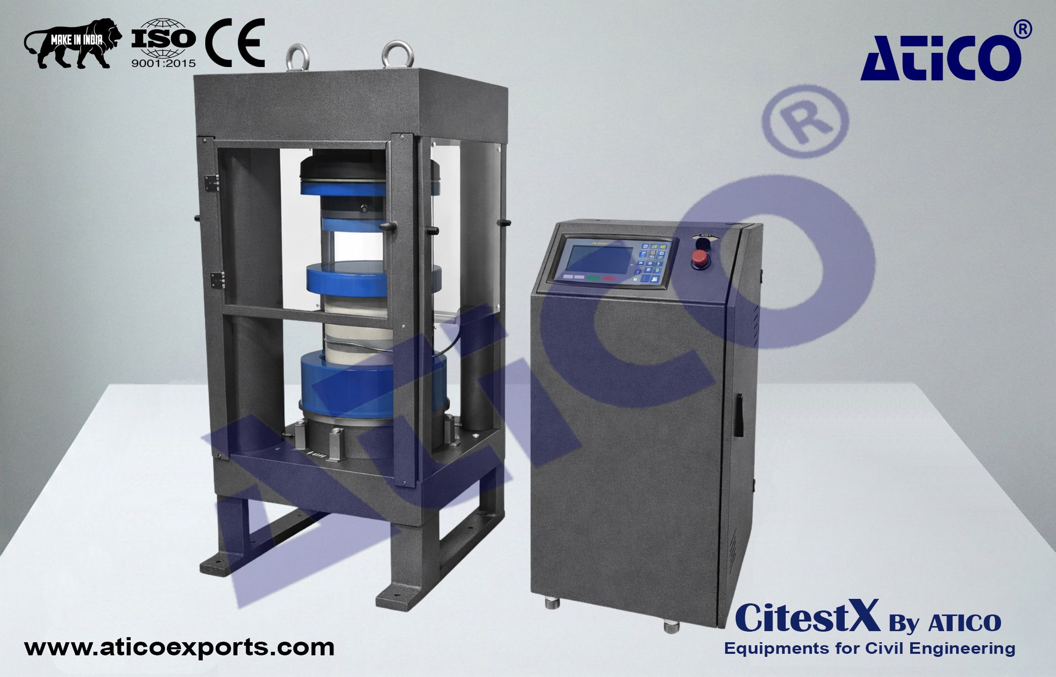 Concrete Compression Testing Machine - Semi Automatic