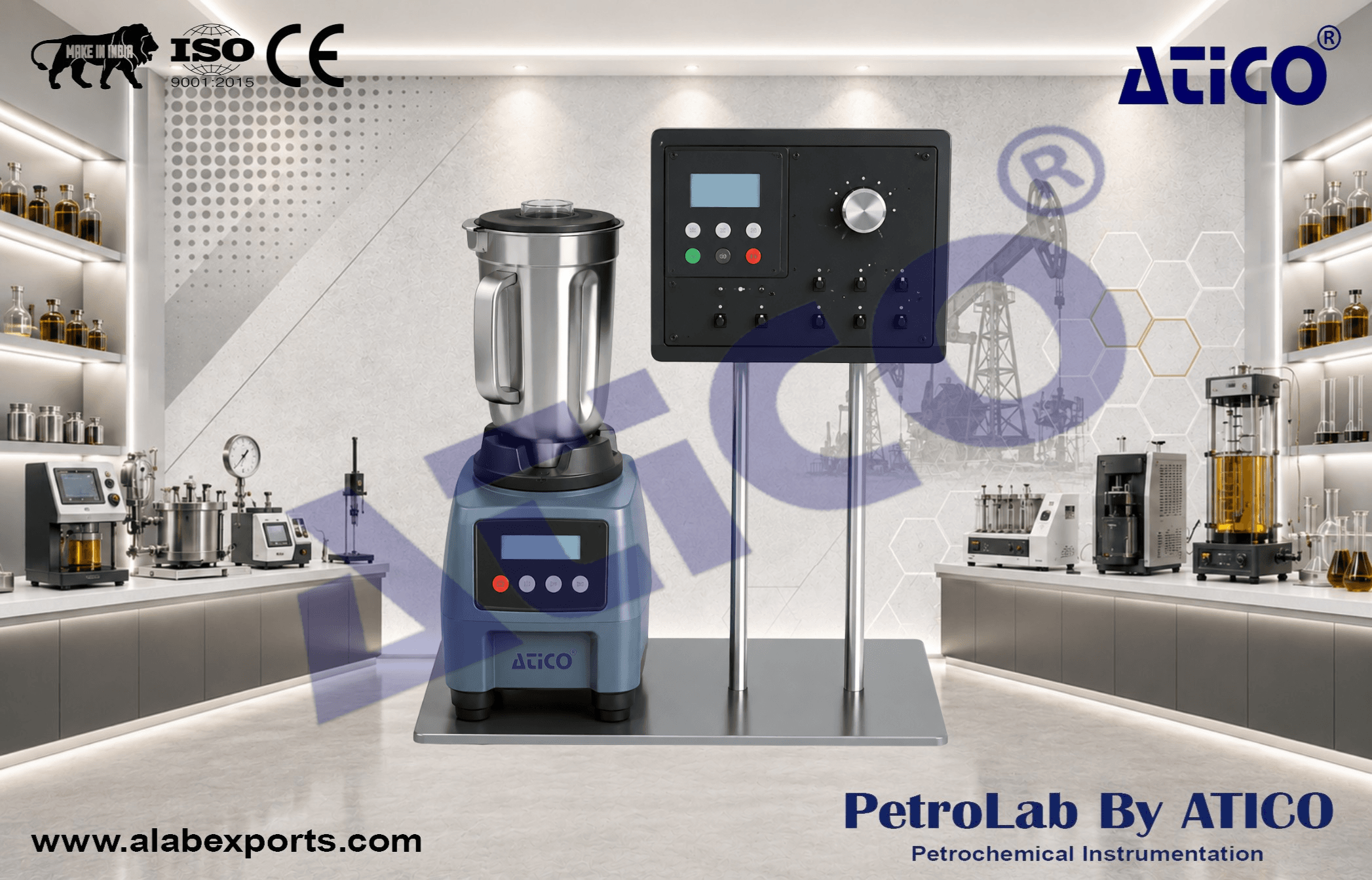 Constant Speed Blender 4 Litre oil and petroleum testing instruments by ATICO EXPORT