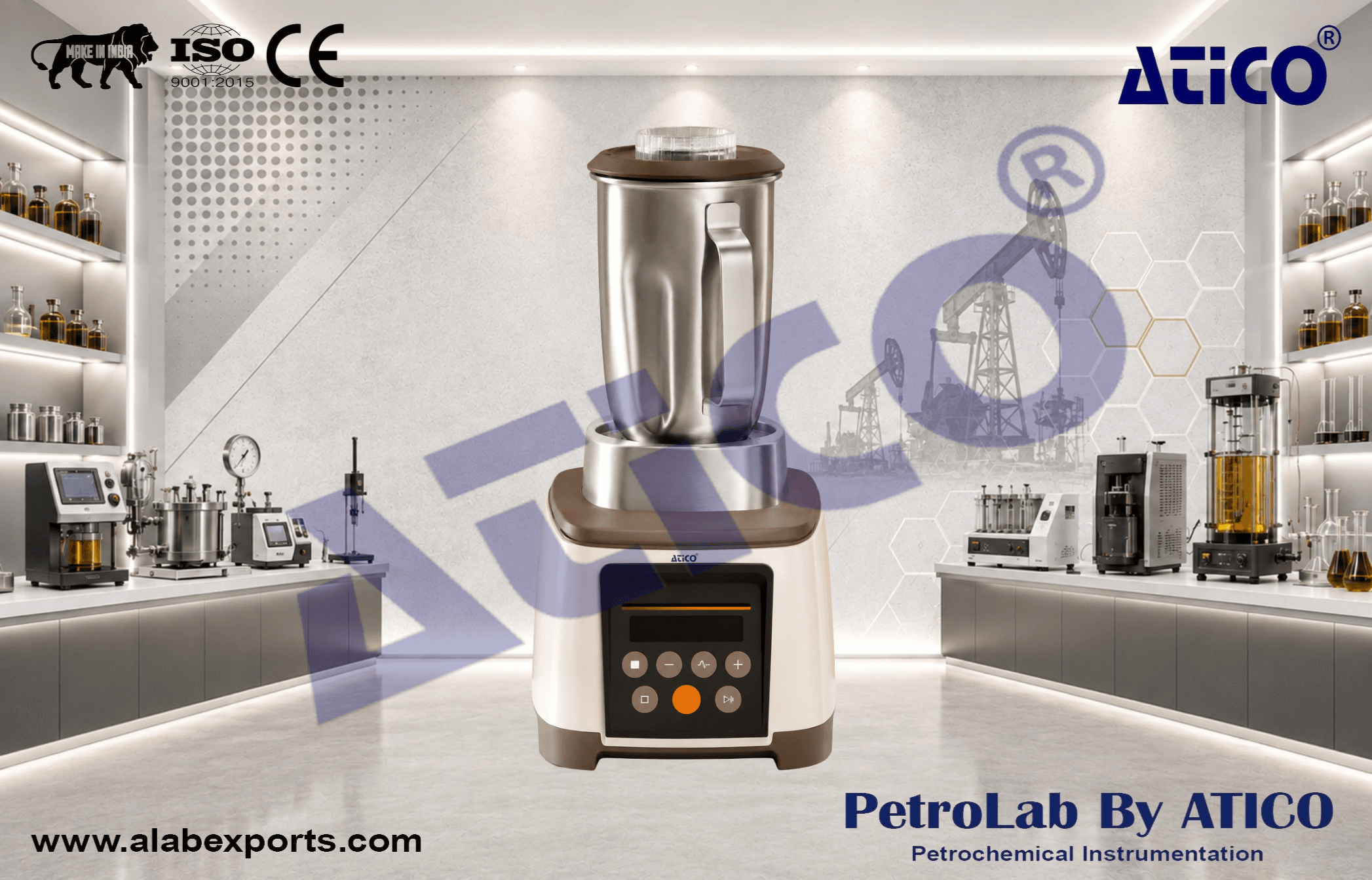 Constant Speed Blender oil and petroleum testing instruments by ATICO EXPORT