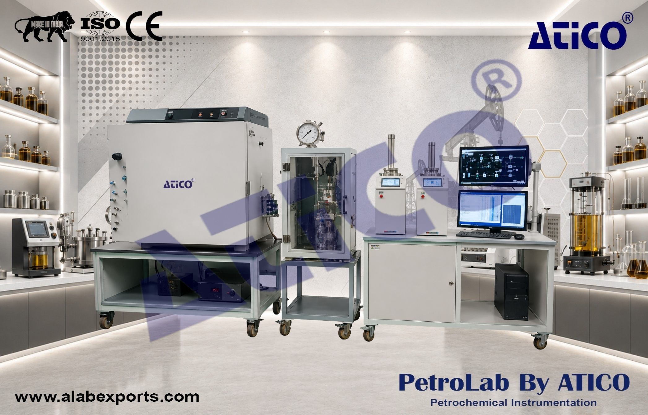 Core flood system for EOR by polymer and chemical injection system and trainers