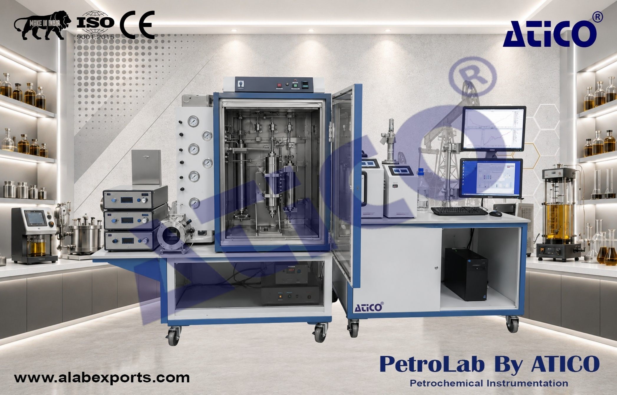Core flood system trainer