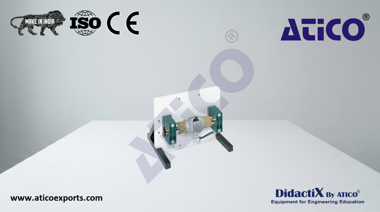 Cutaway Model: Ball Valve for Pipework Systems