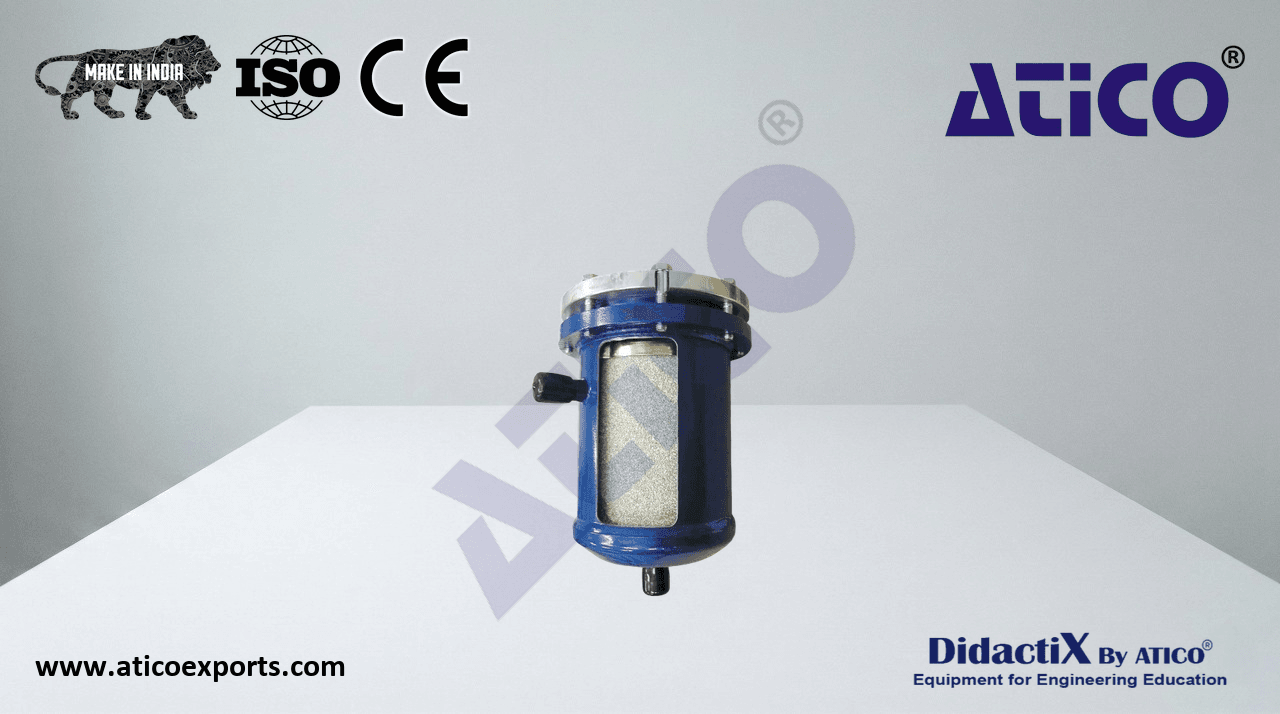 Cutaway model: block drier