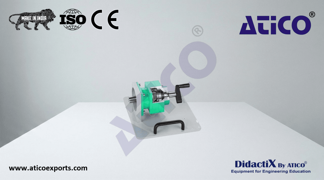 Cutaway model: planetary gear
