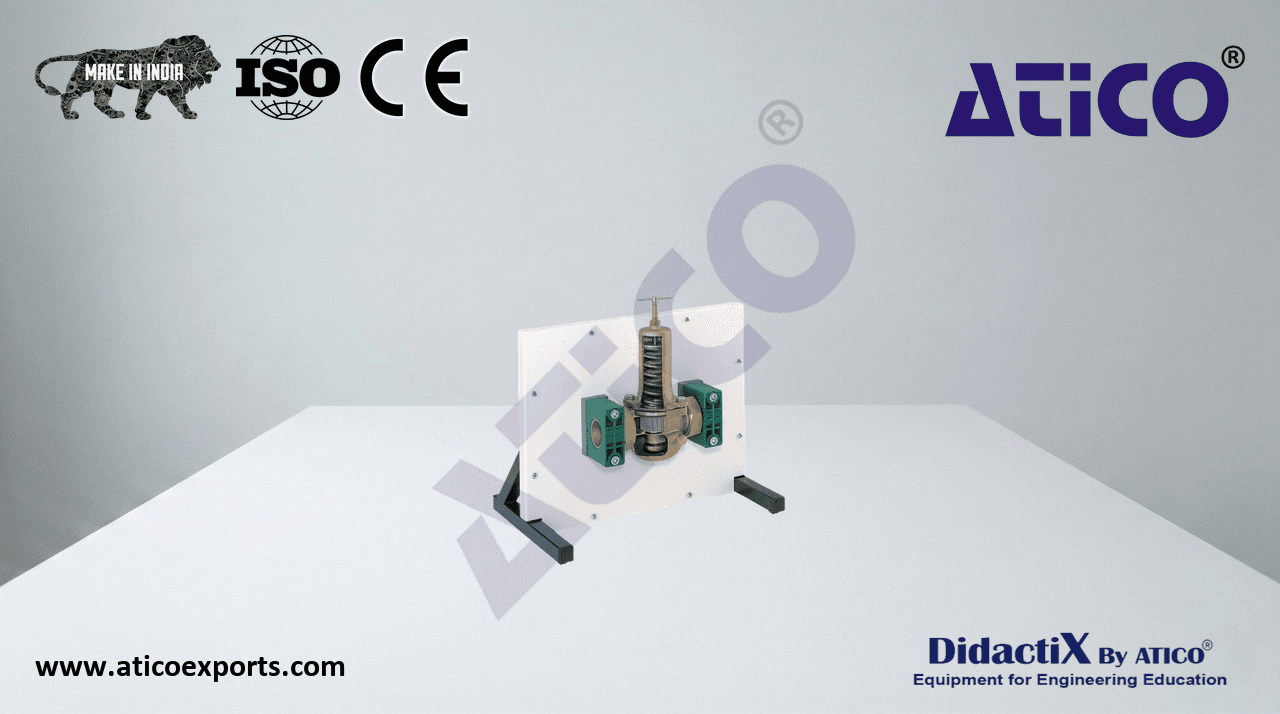 Cutaway model: pressure reducing valve