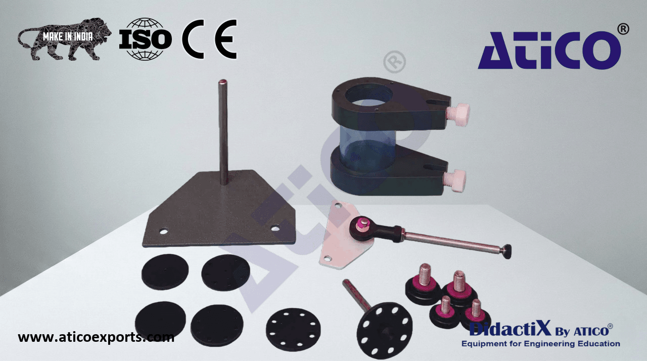 DAMPER KIT FOR FREE VIBRATIONS OF A RIGID BEAM AND SPRING SYSTEM