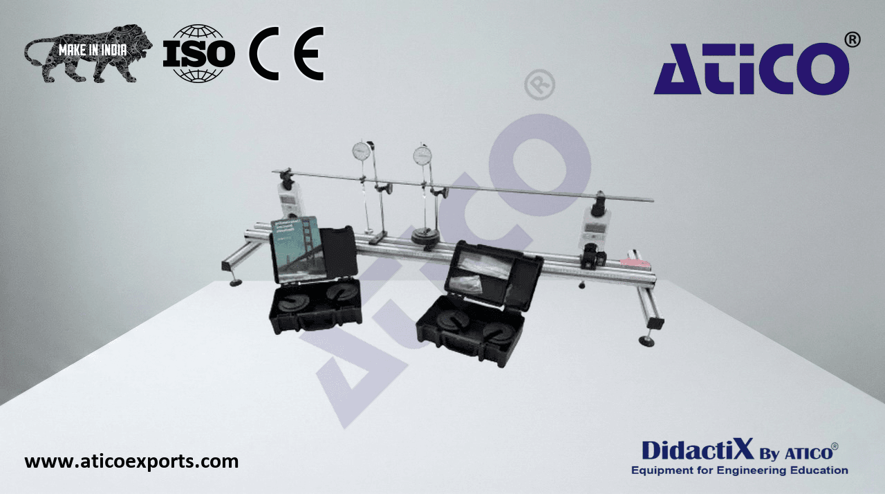 DEFLECTION OF BEAMS APPARATUS