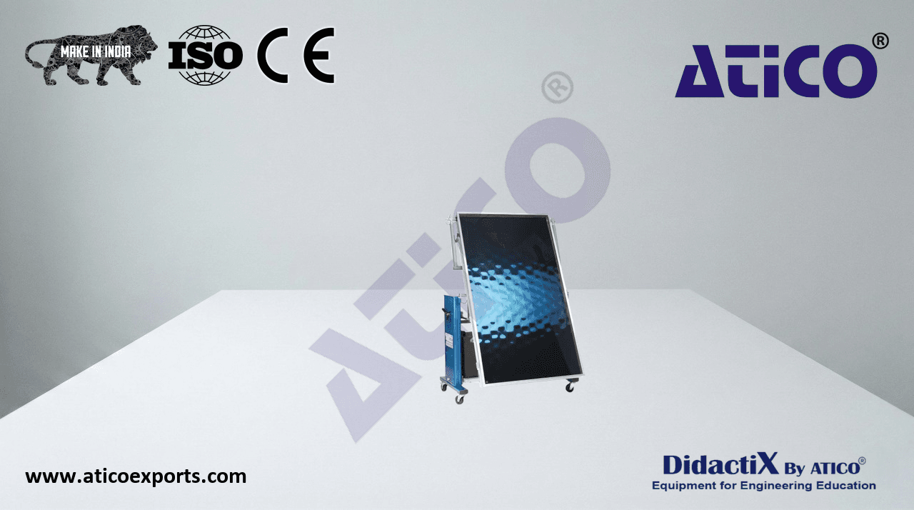 Domestic water heating with flat collector