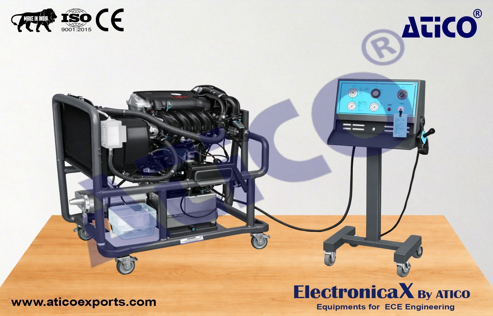 EPI Live Petrol Engine Test Bed with Fault Simulator