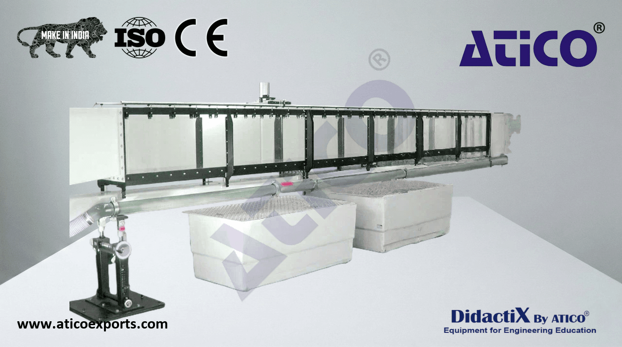 Experimental flume 309x450mm Deluxe