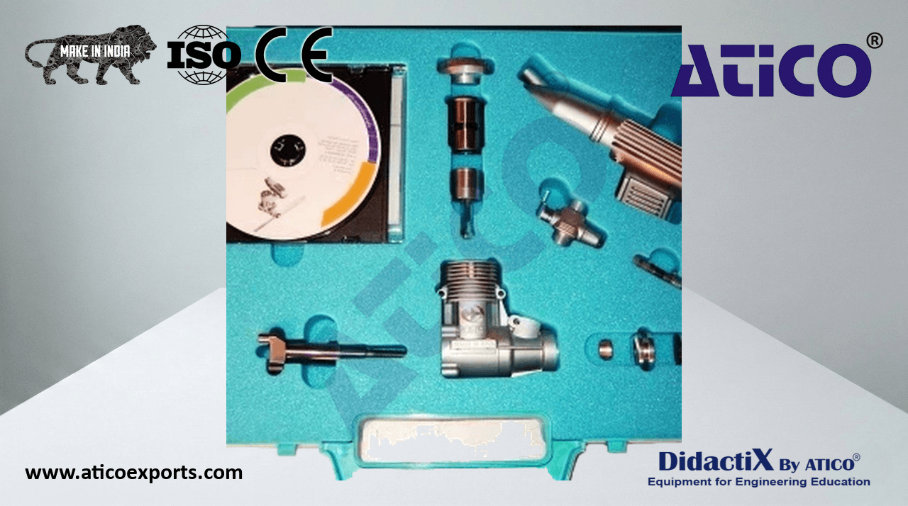 Exploded Model Engine
