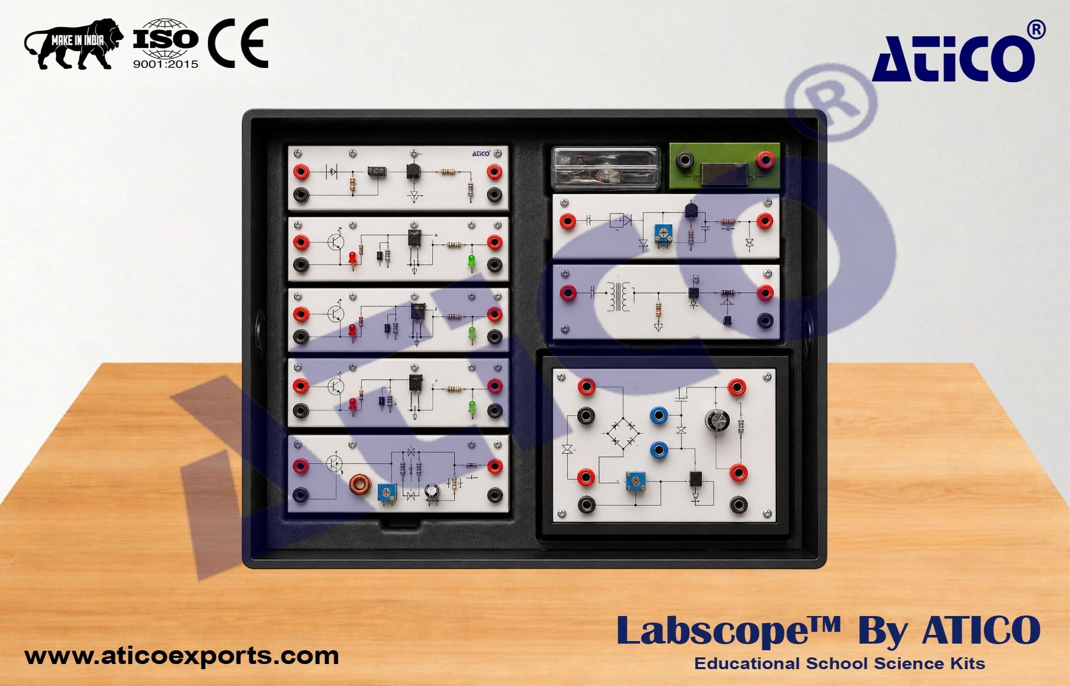 Electrical Electronics Physics Science Kits for Lab Use in Schools & Colleges ATICO Export 