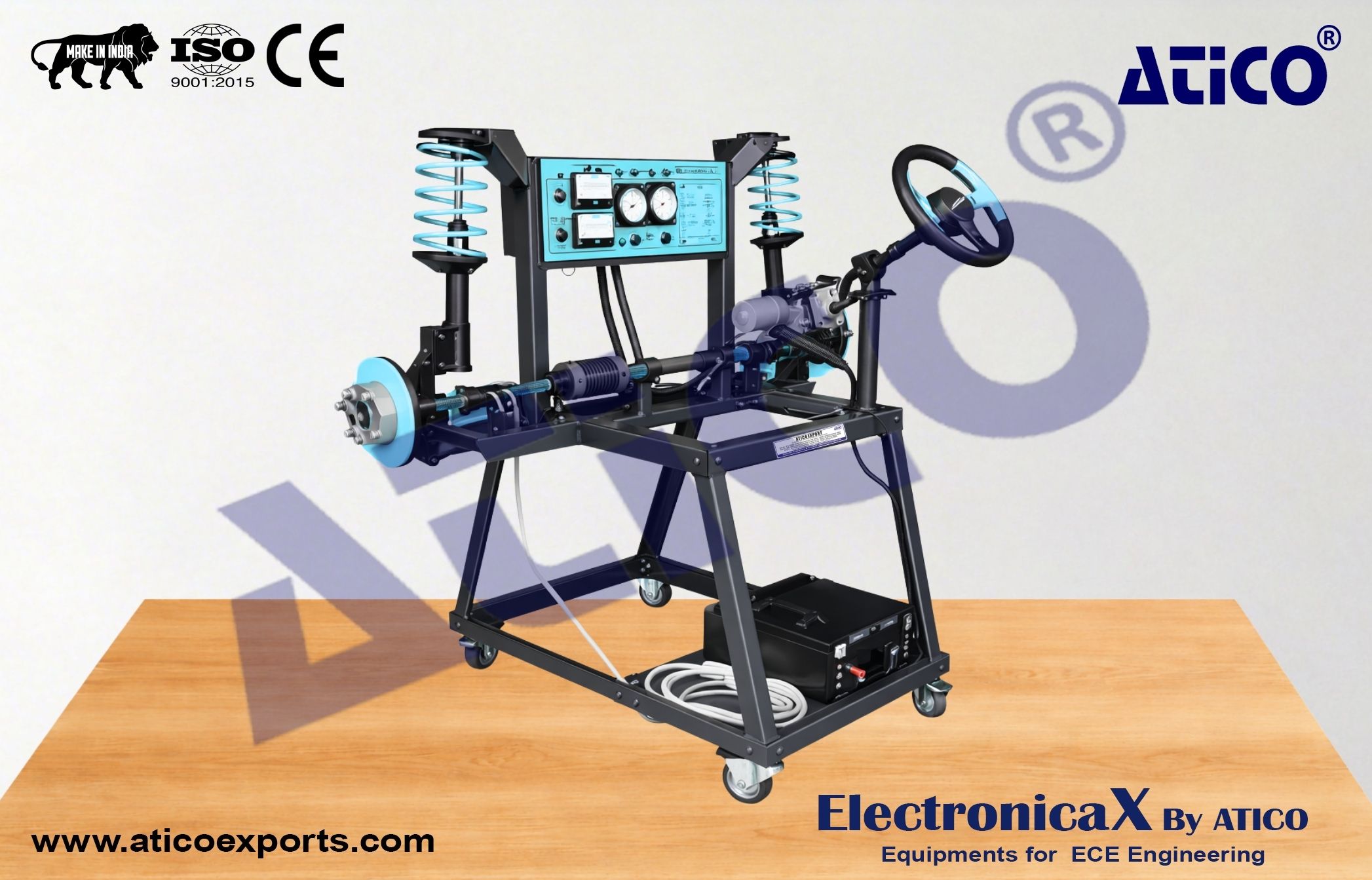 Electronic Power Steering Trainer and Front End Unit 