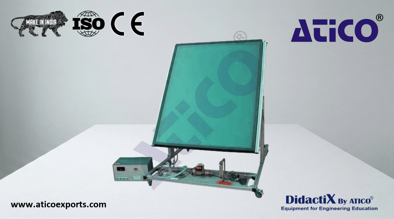 FLAT PLATE SOLAR ENERGY COLLECTOR Deluxe