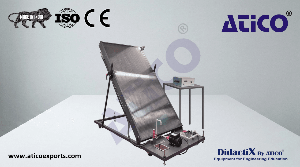FLAT PLATE SOLAR THERMAL ENERGY COLLECTOR