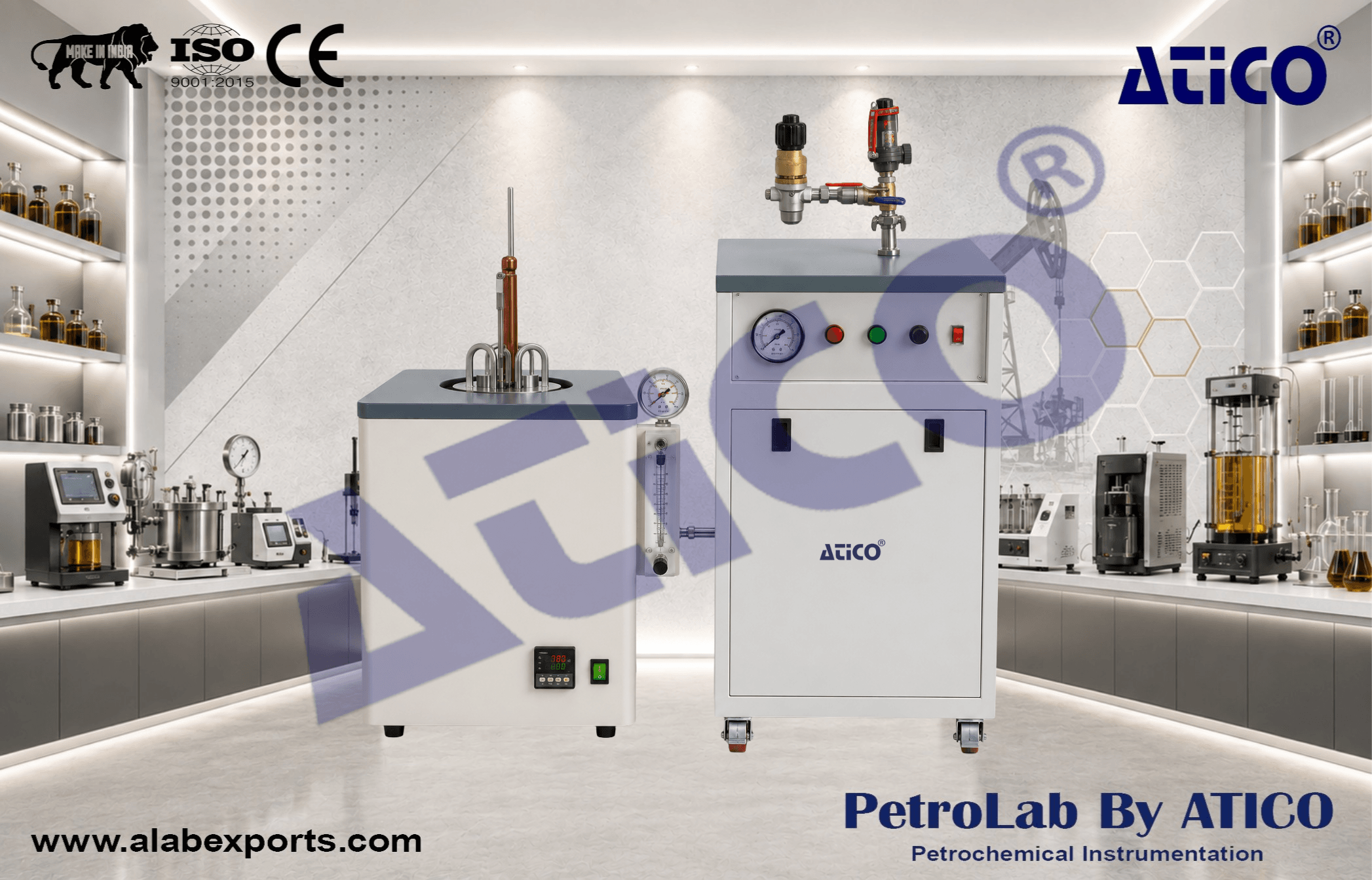 Fuel Colloid Content Testing Equipment Air Steam Integrated Five Port by ATICO EXPORT