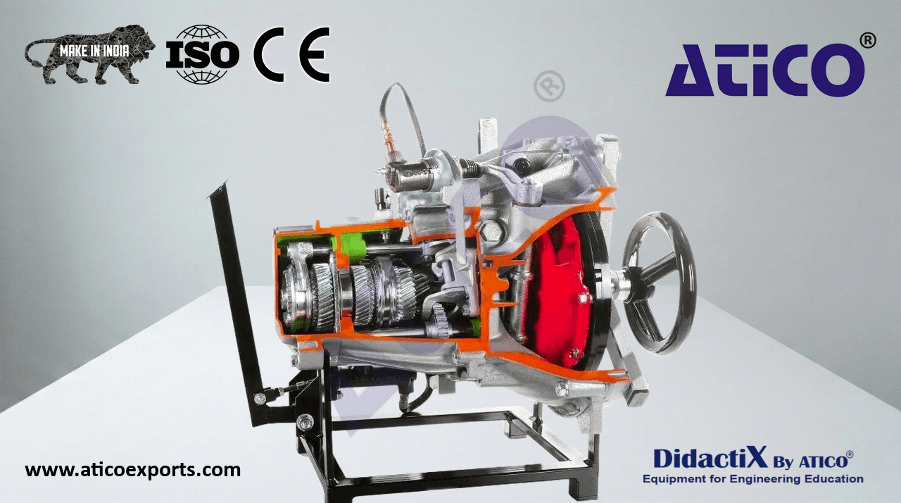 Gearbox With Differential, 5 Forward Speeds + Reverse - Manual