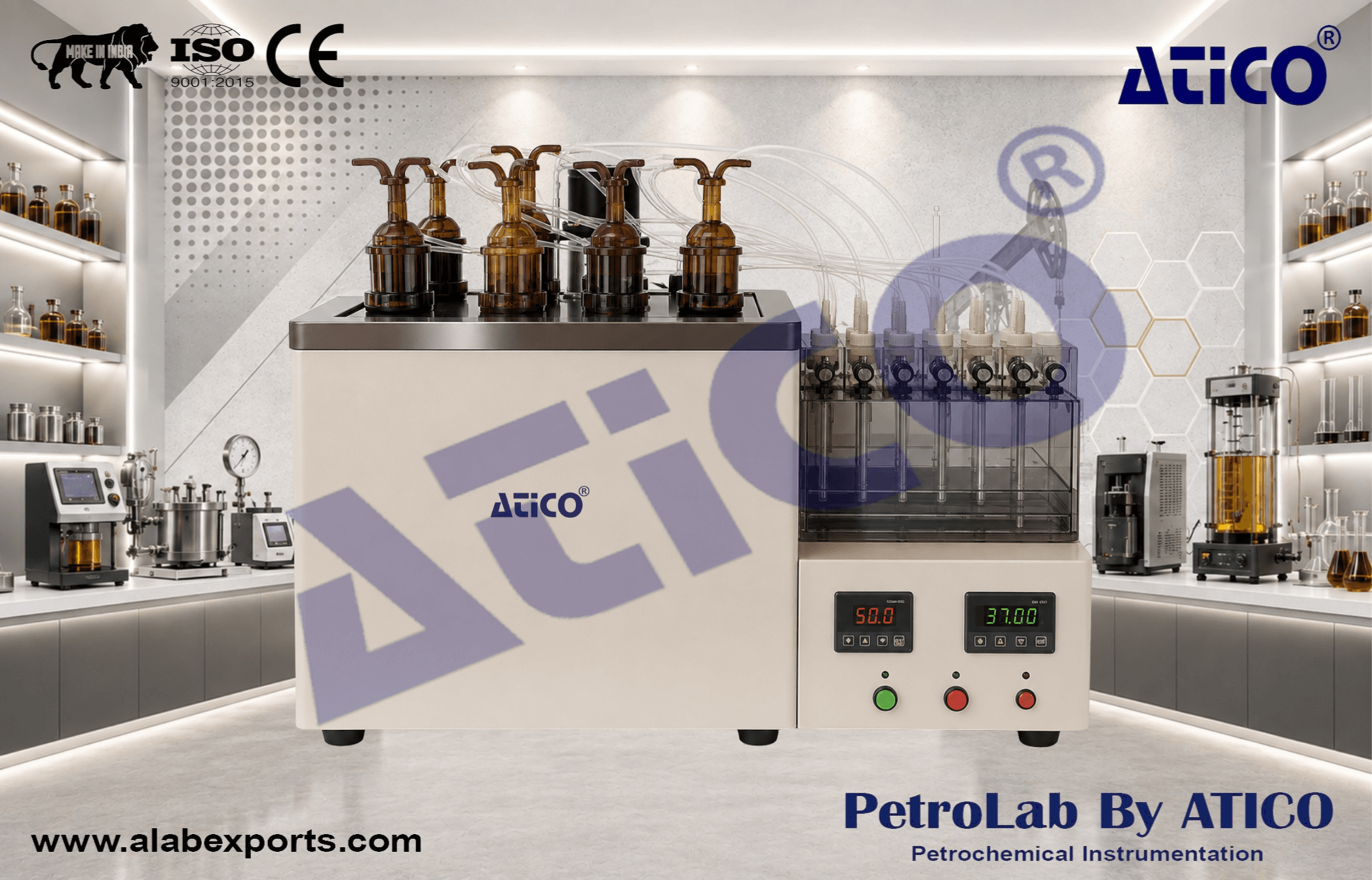 Gas Fuel Silver Strip Corrosion Equipment Eight Port by ATICO EXPORT