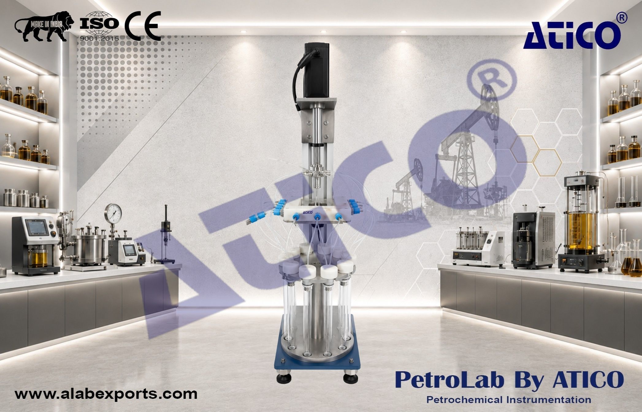 Gas Liquid fraction collector Special core analysis Instruments