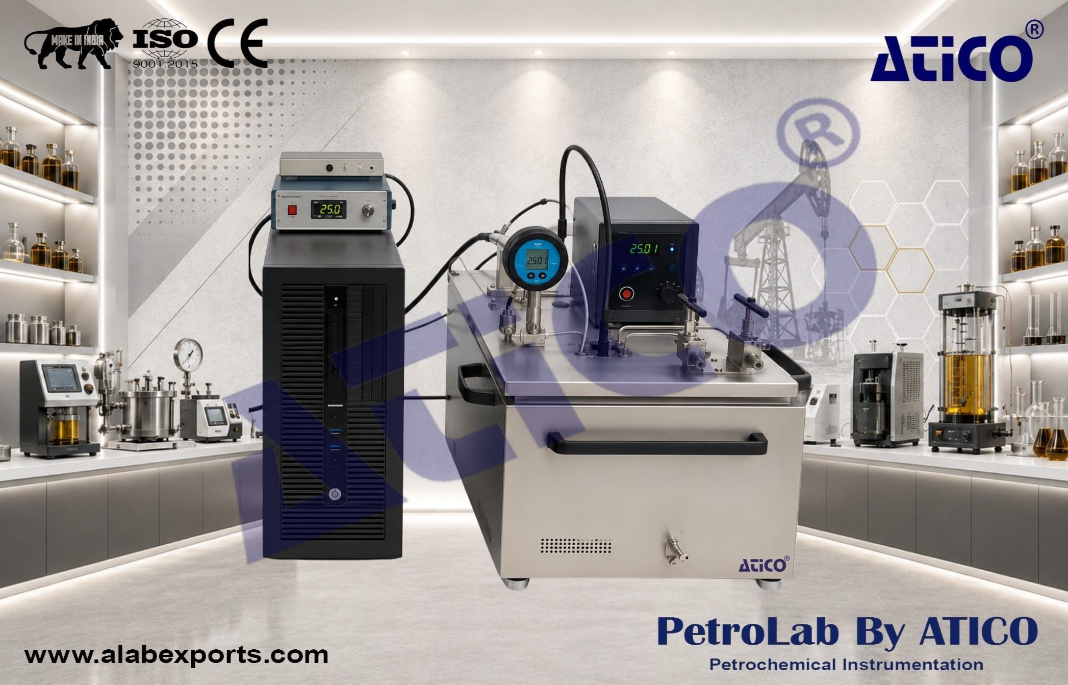 Gas hydrates autoclave system system and trainers