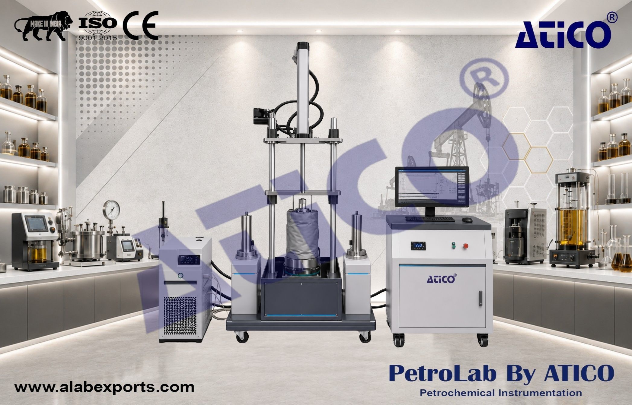Gas hydrates triaxial compression system Load Frame triaxial systems Instruments