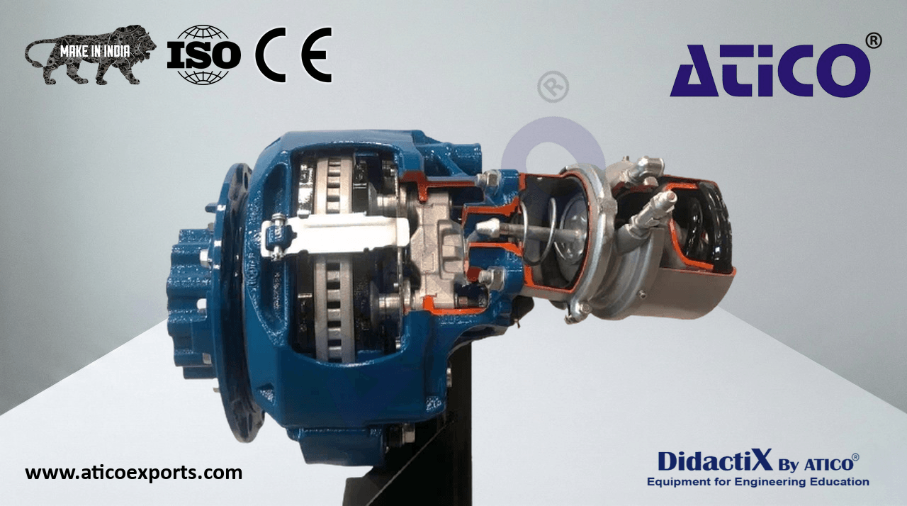 Heavy-Duty Truck Disc Brake with Pneumatic Control