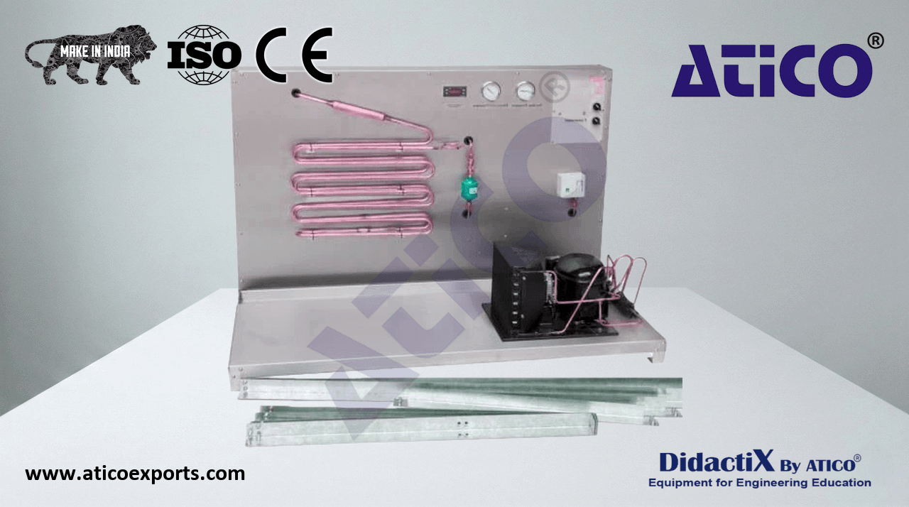 HERMETIC REFRIGERATION SYSTEM TRAINING UNIT – 5 FAULTS